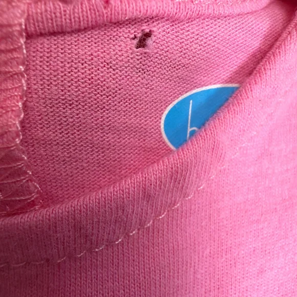 Baby bon bébé Casual Dress 12 Months Pink Rainbow Hearts NWT - Picture 3 of 6